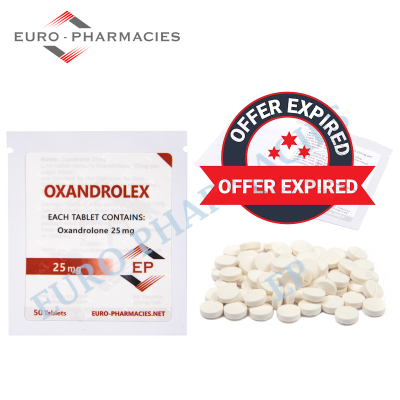 Oxandrolex 25 (Anavar) - 25mg/tab, 50 pills/bag - Euro-Pharmacies - USA