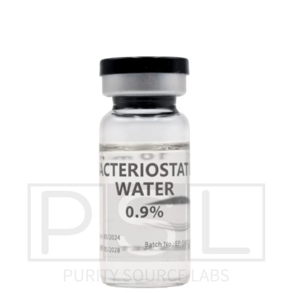 Bacteriostatic Water- 0.9%  10ml/vial - Euro-Pharmacies