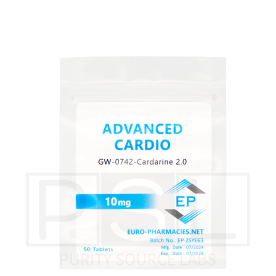 Advanced Cardio (GW 0742) - 10mg/tab, 50 pills/bag - Euro-Pharmacies - USA