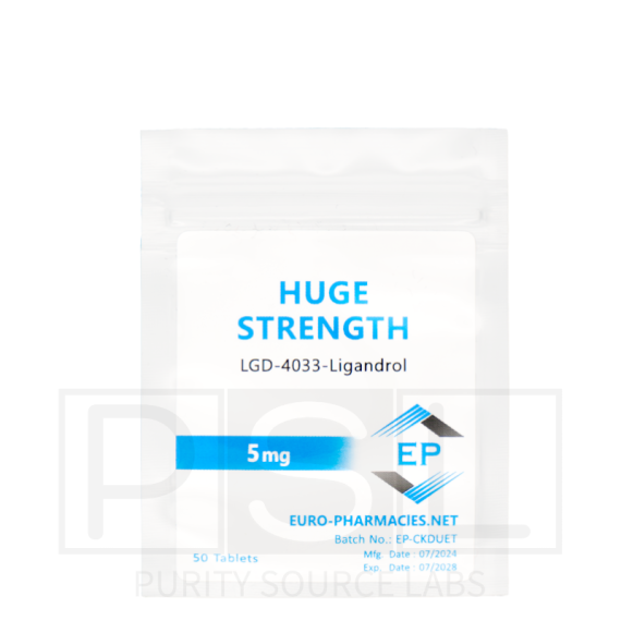 Huge strength (LGD4033) - 5mg/tab - 50 tab - Euro-Pharmacies - USA