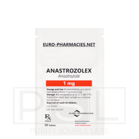 Anastrozolex (ARIMIDEX) - 1mg/tab, 50 pills/bag - Euro-Pharmacies
